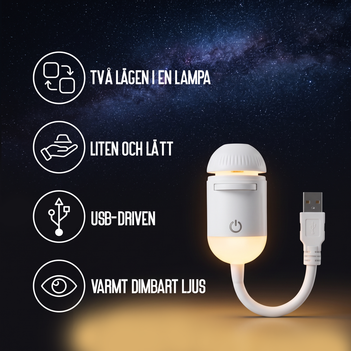 AstroGlow - Ta galaxen till ditt rum